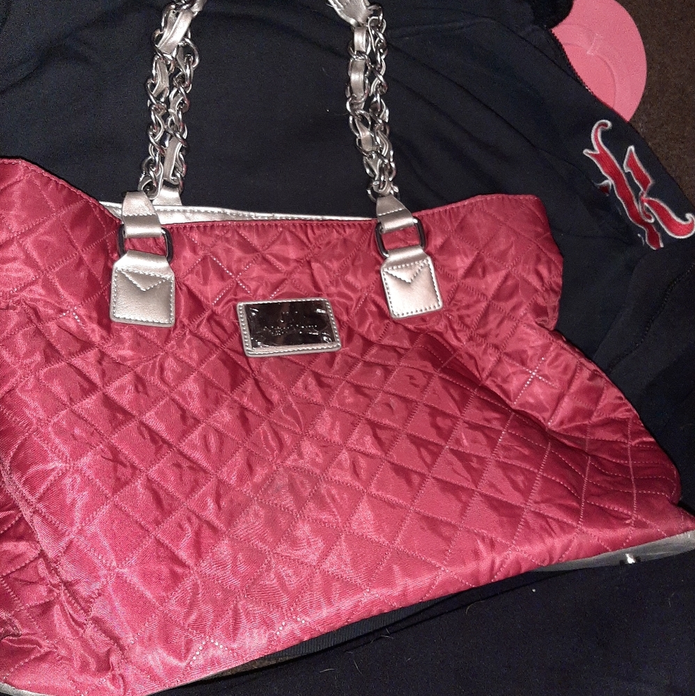 JM New York red purse